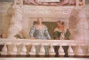 Paolo  Veronese Giustiana Barbaro and her Nurse (mk08) Germany oil painting artist